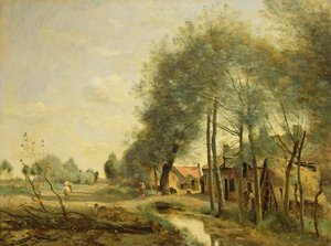 A estrada Sin-le-Noble perto de Douai, 1873